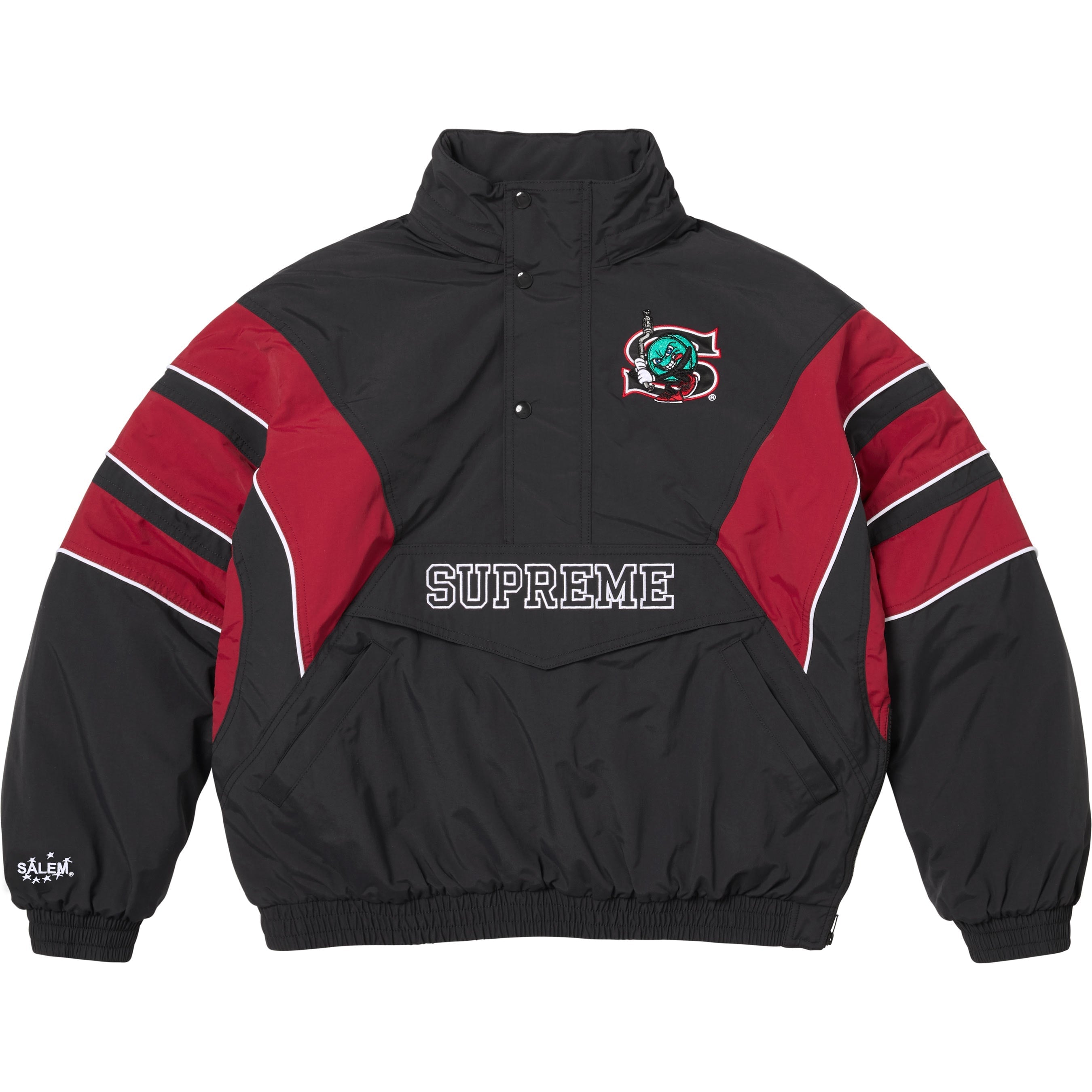 Supreme/SALEM Half Zip Stadium Jacket view 11